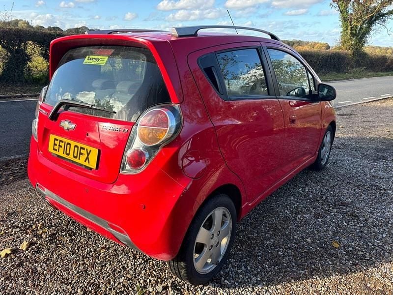 Used Chevrolet Spark LT 2010 Red Hatchback