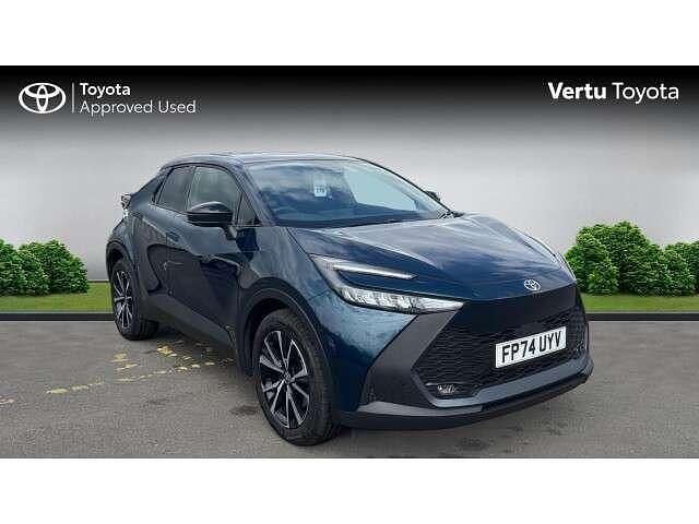 Blue Used 2024 Toyota C-HR Design SUV | £28,826 (Expensive) - Image 1/4