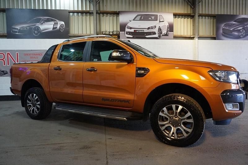 Used Ford Ranger Wildtrack 2019 Orange Pickup