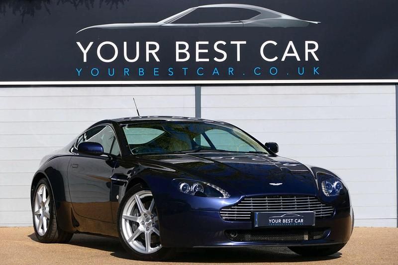 Used Aston Martin V8 Vantage 380 HP (279 kW) 2007 Blue Coupe