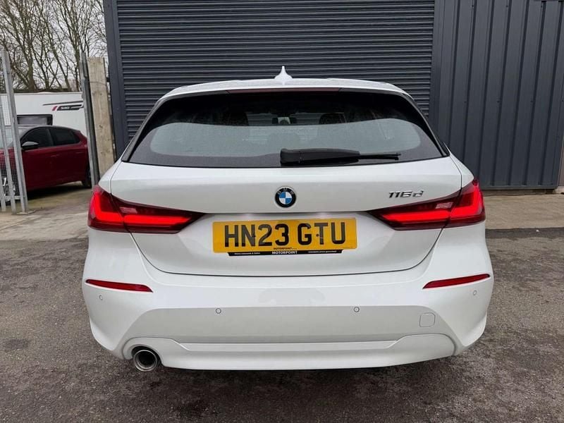 Used BMW 116 Impressive 2023 White Hatchback