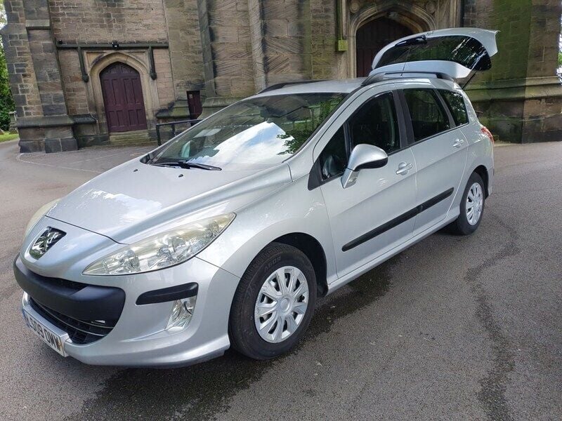 Silver Used 2009 Peugeot 308 S Estate | £1,295 (Fair price) - Image 1/4