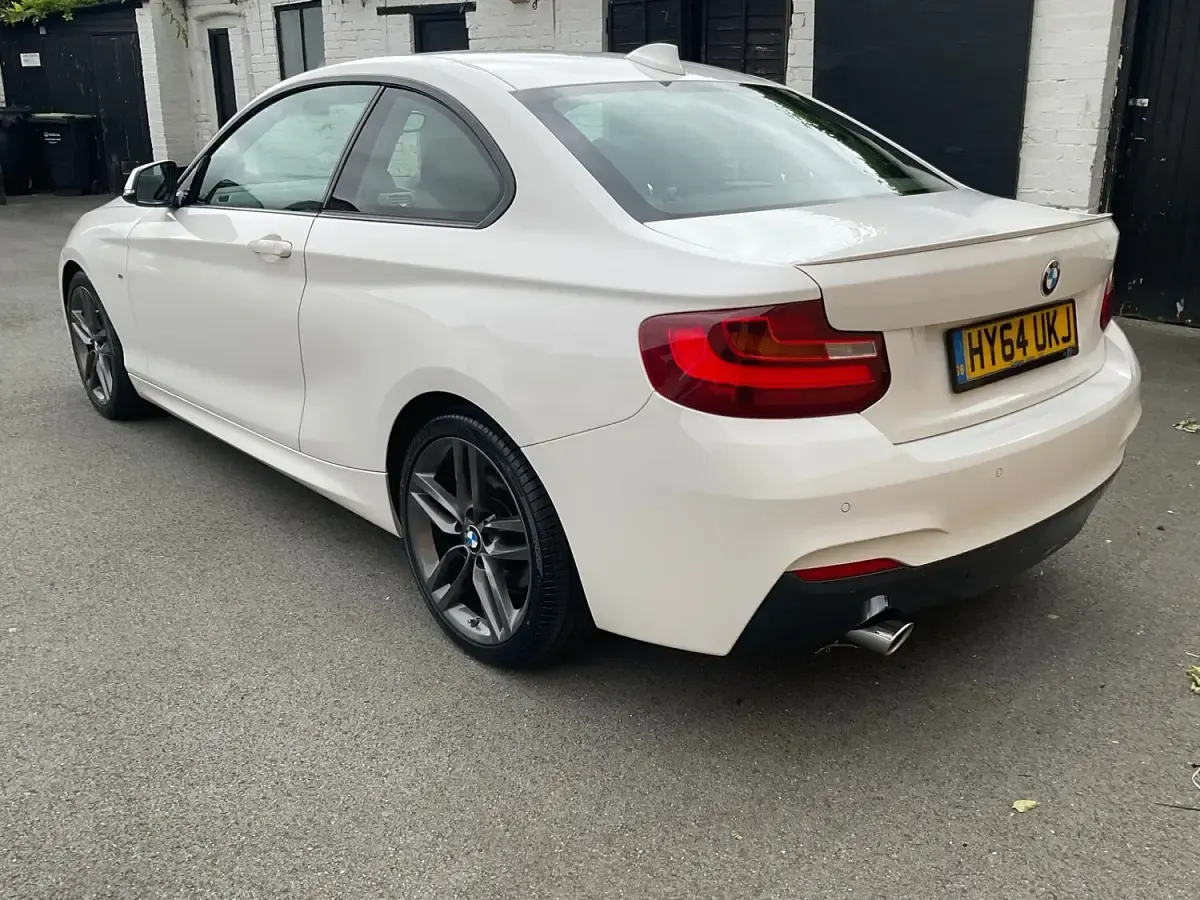 Used BMW 218 M Sport 2014 White Coupe