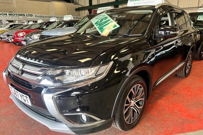 Black Used 2017 Mitsubishi Outlander SUV | £10,495 (Fair price) - Image 1/1
