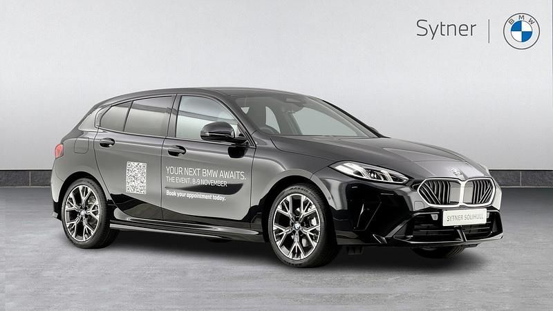 Used BMW 120 M Sport 168 HP (123 kW) 2025 Black Hatchback