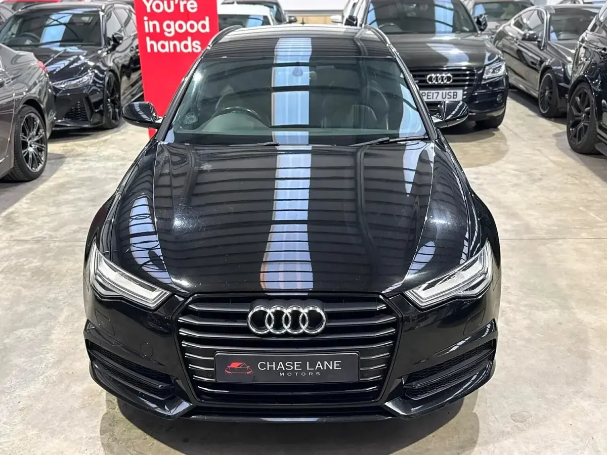 Used Audi A6 Black Edition 190 HP (139 kW) 2015 Black Estate