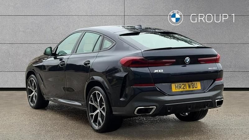 Used BMW X6 M Sport 340 HP (250 kW) 2021 Black SUV