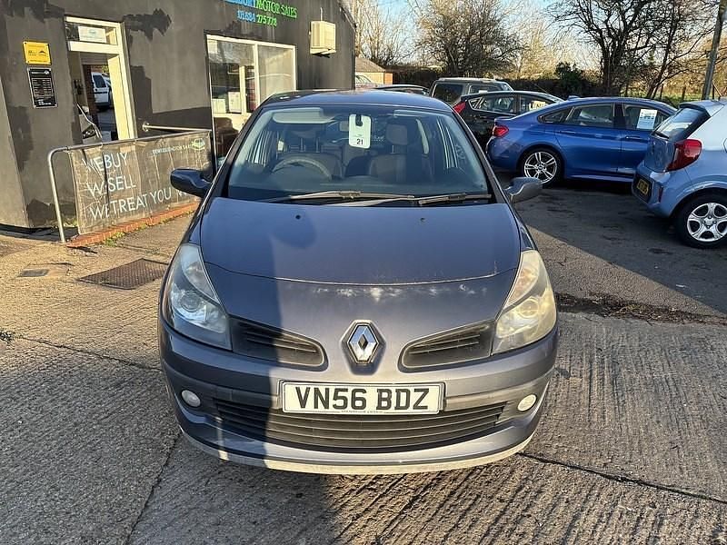 Used Renault Clio II Dynamique 98 HP (72 kW) 2007 Blue Hatchback