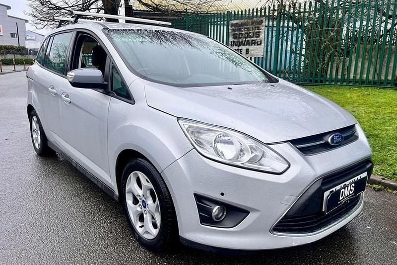 Used Ford Grand C-Max Zetec 125 HP (91 kW) 2013 Silver MPV