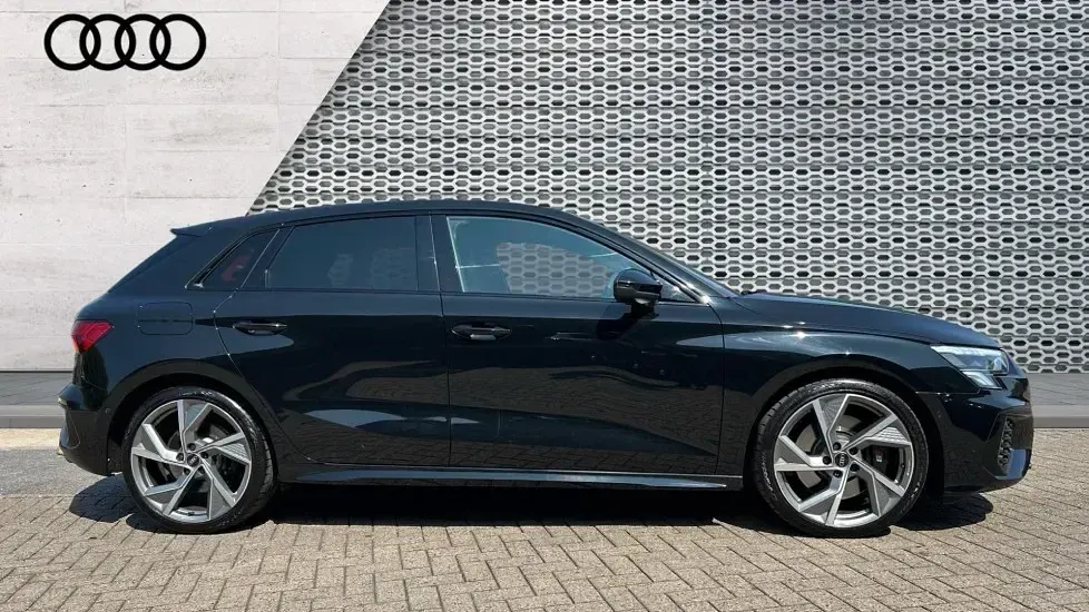 Used Audi A3 Black Edition 310 HP (228 kW) 2023 Black Sedan