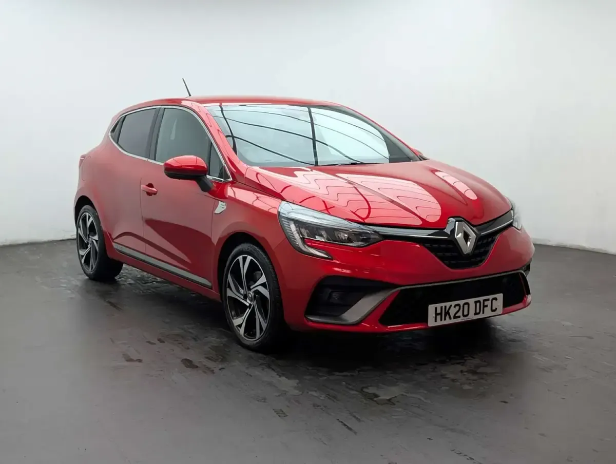 Begagnad Renault Clio V RS Line 2020 Röd Halvkombi