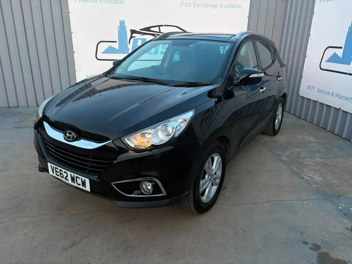 Used Hyundai ix35 Premium 115 HP (84 kW) 2012 Black SUV