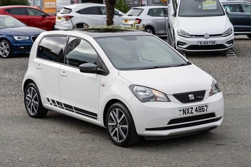 Used Seat Mii FR-Line 75 HP (55 kW) 2019 White Hatchback