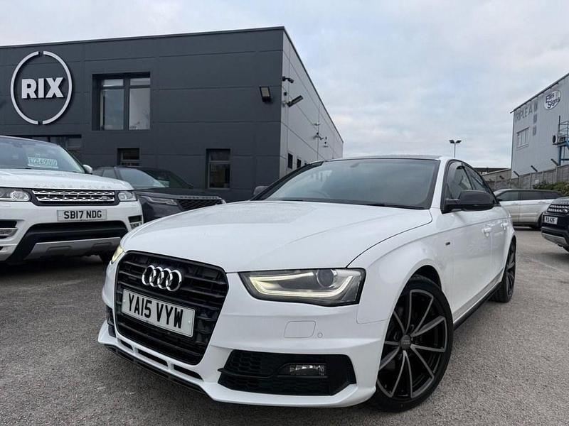 White Used 2015 Audi A4 Black Edition Sedan | £9,999 (Fair price) - Image 1/4