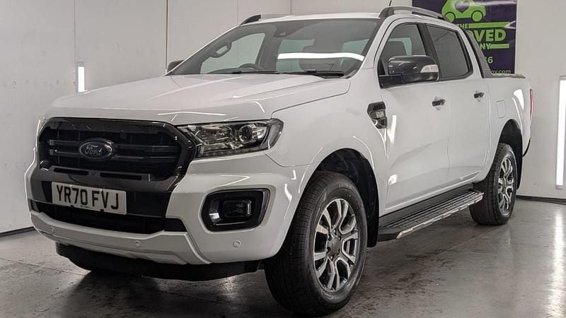 White Used 2020 Ford Ranger Wildtrack Pickup | £17,000 (Fair price) - Image 1/3