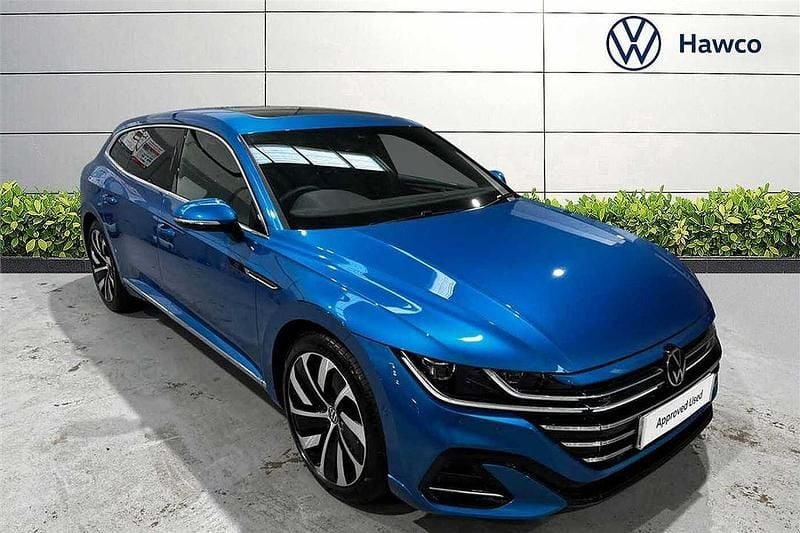 Blue Used 2025 VW Arteon R-line Estate | £31,995 (A bit pricey) - Image 1/4