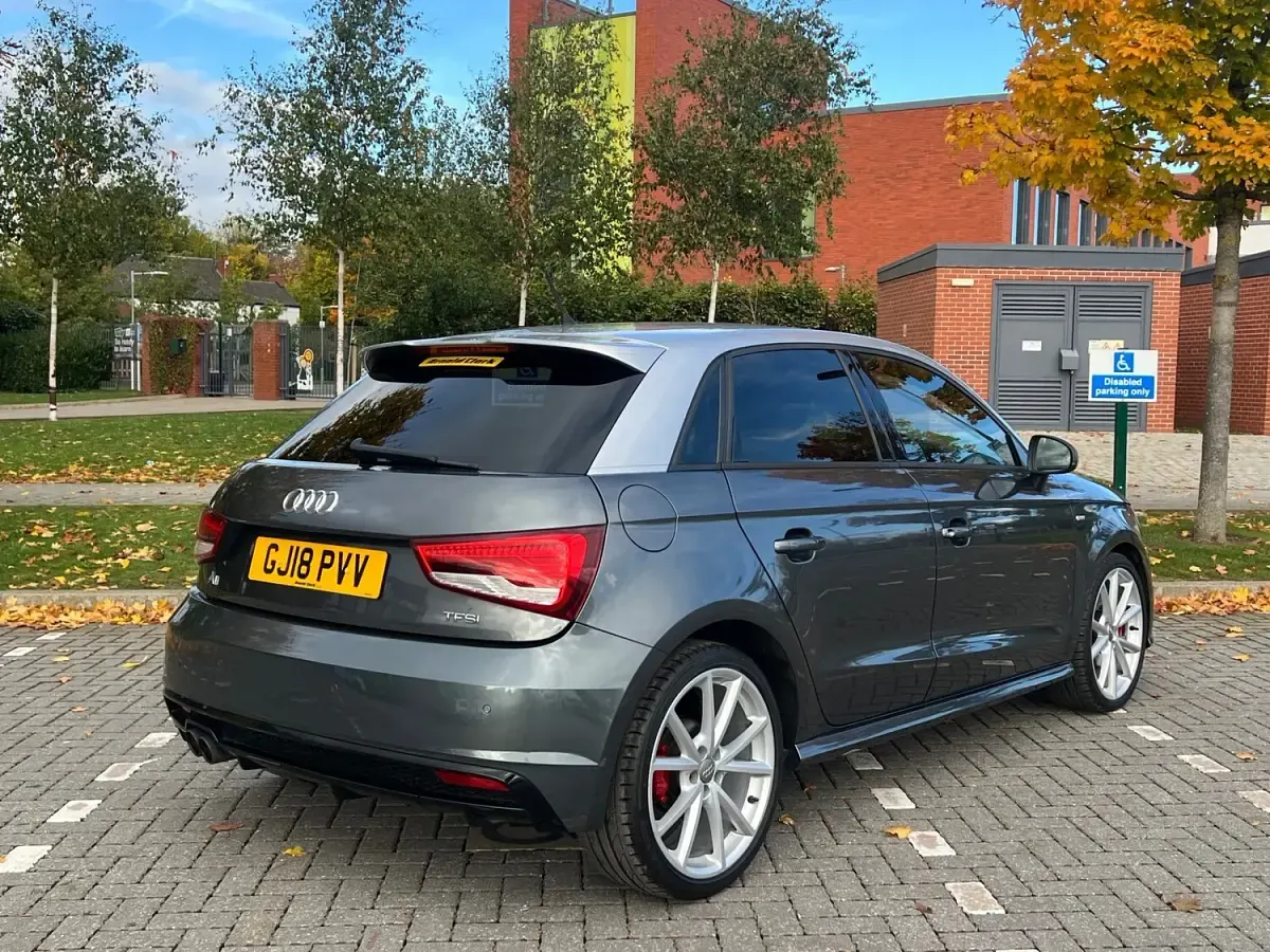 Used Audi A1 Black Edition 2018 Grey Hatchback