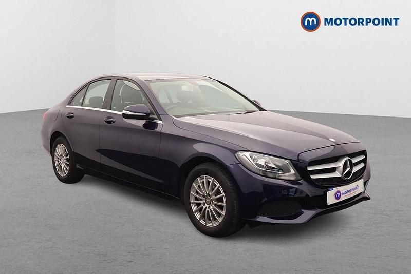 Used Mercedes C200 SE 2015 Blue Sedan