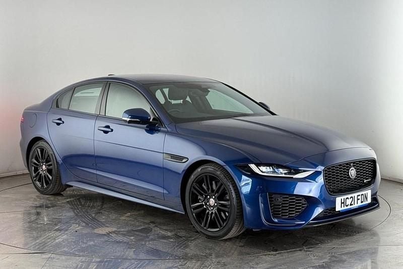 Blue Used 2021 Jaguar XE R-Dynamic Sedan | £22,300 (Expensive) - Image 1/1