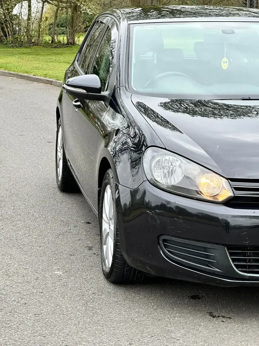 Used VW Golf VI Match 105 HP (77 kW) 2011 Black Hatchback