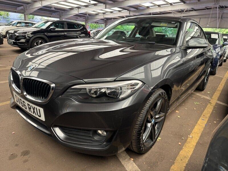 Grey Used 2016 BMW 218 Coupe | £6,692 (Good price) - Image 1/3