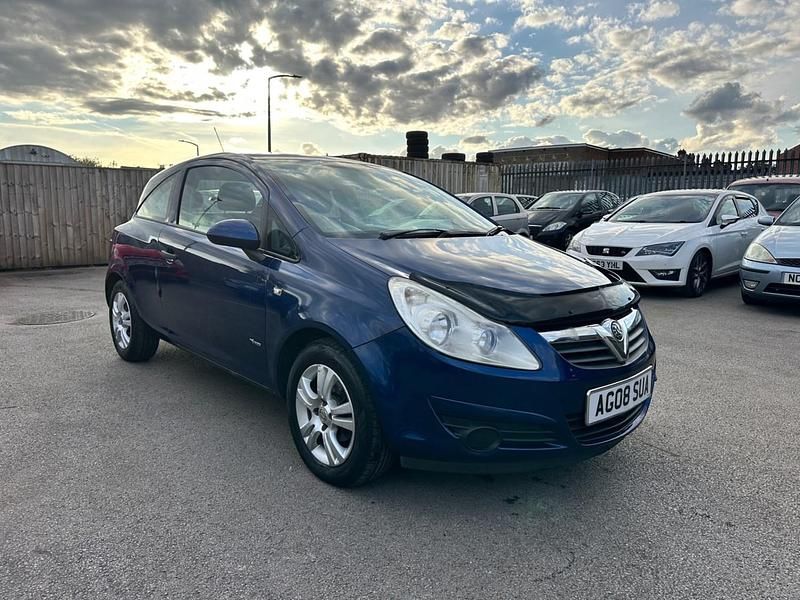 Used Vauxhall Corsa 2008 Blue Hatchback
