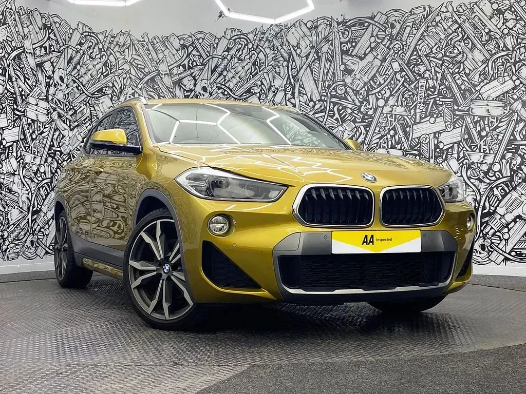 Used BMW X2 M Sport 190 HP (139 kW) 2018 Gold SUV