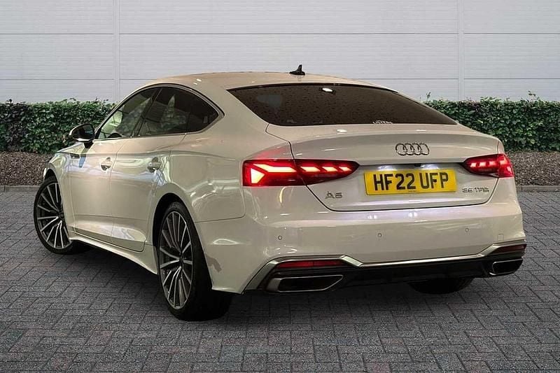 Used Audi A5 S-Line 2022 White Coupe