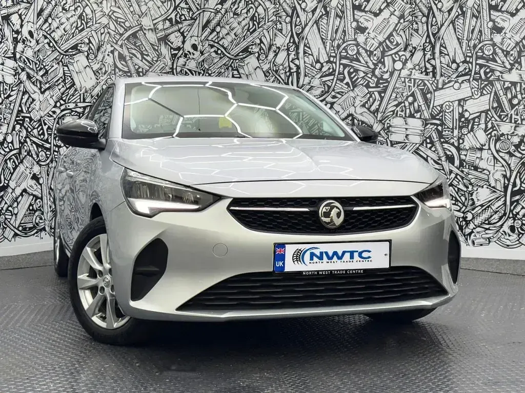 Used Vauxhall Corsa Edition 75 HP (55 kW) 2022 Silver Hatchback