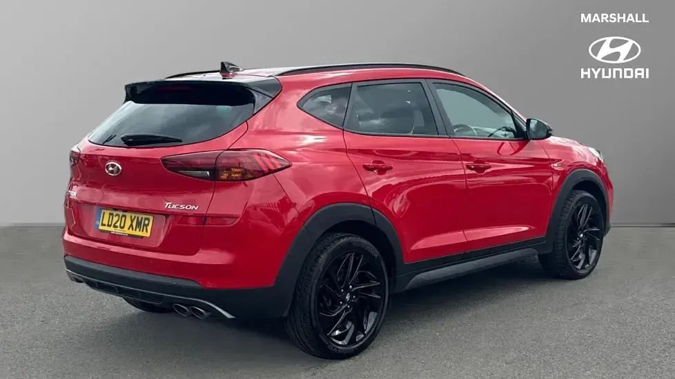 Used Hyundai Tucson N Line 177 HP (130 kW) 2020 Red SUV