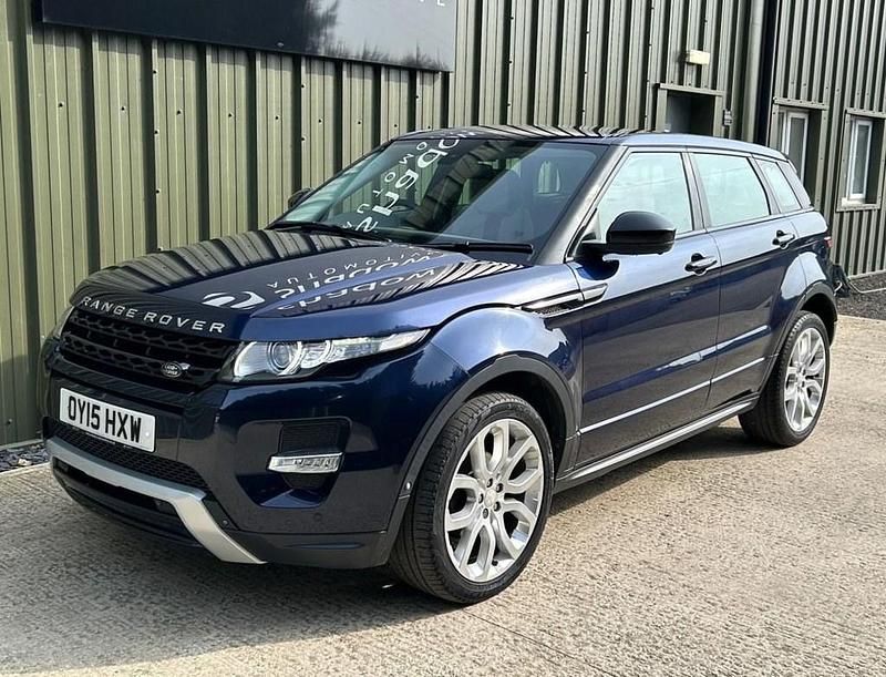Used Land Rover Range Rover evoque Dynamic 190 HP (139 kW) 2015 Blue SUV