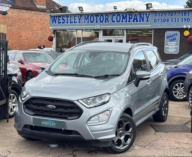 Used Ford Ecosport ST-Line 125 HP (91 kW) 2021 Silver SUV
