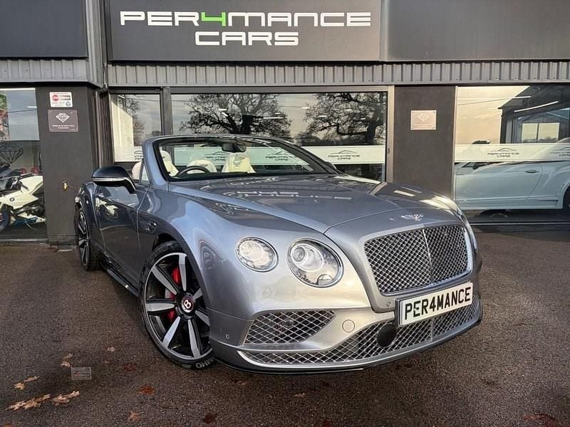 Used Bentley Continental GT Convertible Mulliner 528 HP (388 kW) 2016 Grey Cabriolet