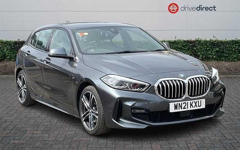 Grey Used 2021 BMW 116 M Sport Hatchback | £17,850 (Fair price) - Image 1/4
