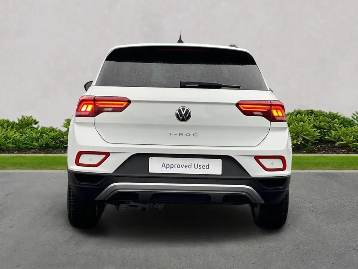 Used VW T-Roc Match 115 HP (84 kW) 2026 White SUV