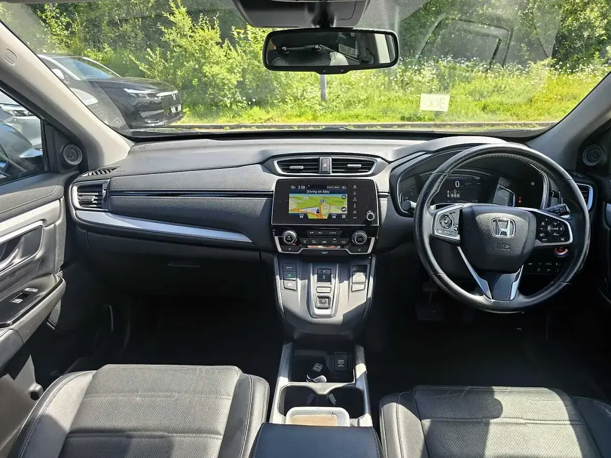 Used Honda CR-V Hybrid 184 HP (135 kW) 2019 Cosmic blue SUV