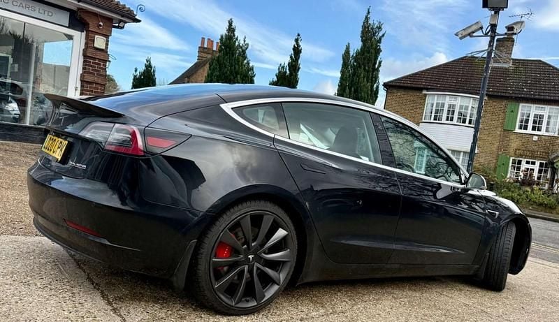Used Tesla Model 3 Performance 461 kW (627 HP) 2020 Black Sedan