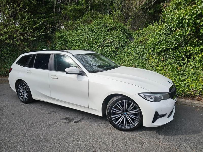 Used BMW 330 2021 White Estate