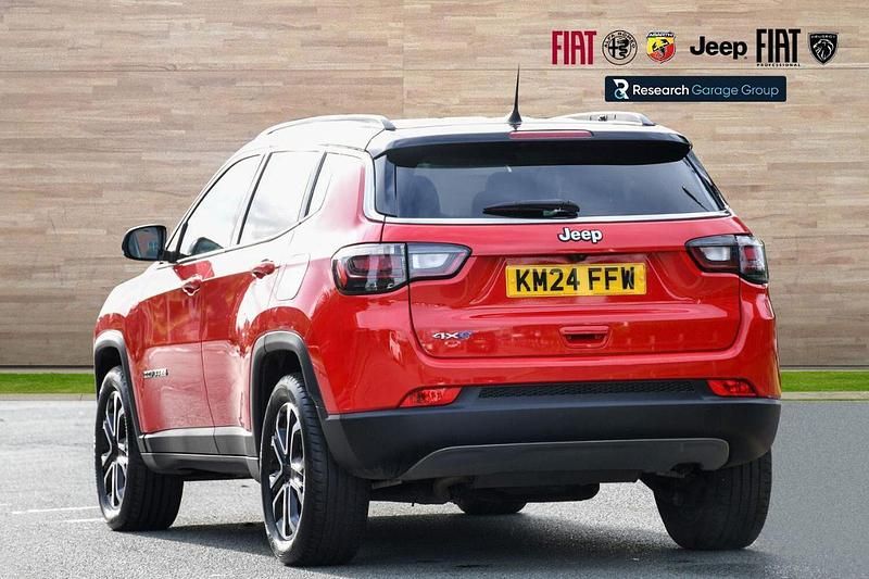 Red Used 2024 Jeep Compass Limited SUV | £20,596 (Fair price) - Image 1/3