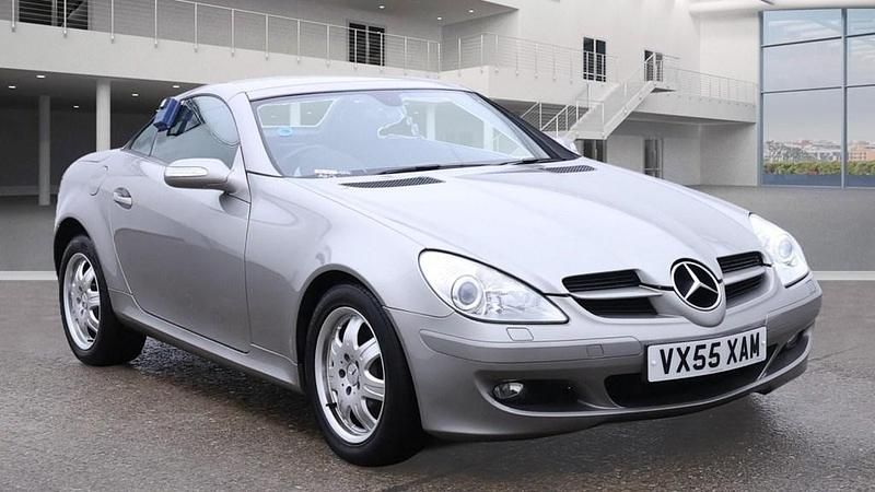 Used Mercedes SLK200 2006 Silver Cabriolet