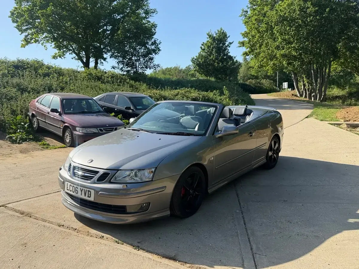 Used Saab 9-3 Cabriolet Aero 275 HP (202 kW) 2006 Grey Cabriolet
