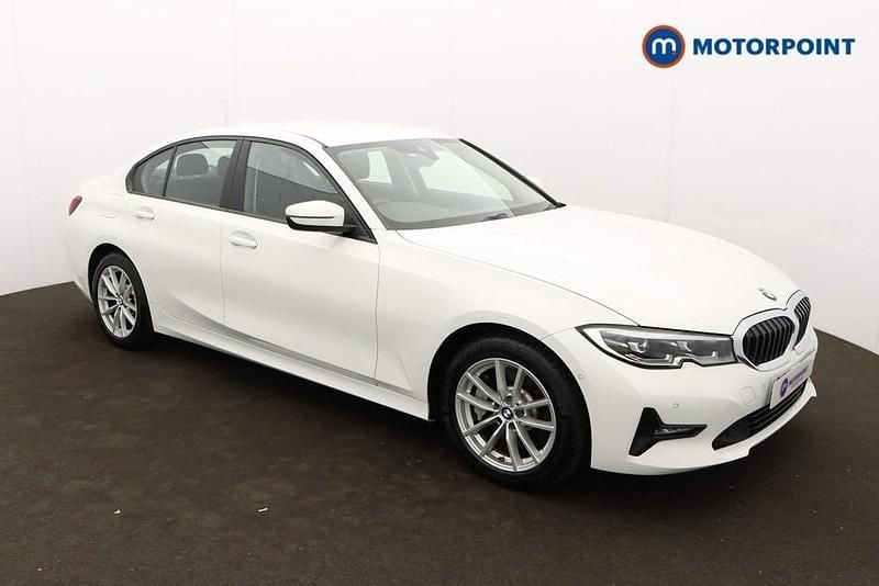 White Used 2021 BMW 330e Sedan | £18,749 (Super price) - Image 1/4