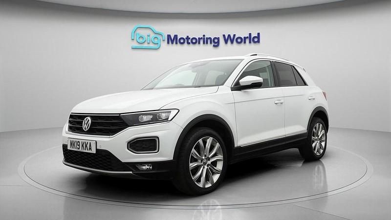Used VW T-Roc SEL 115 HP (84 kW) 2019 White SUV