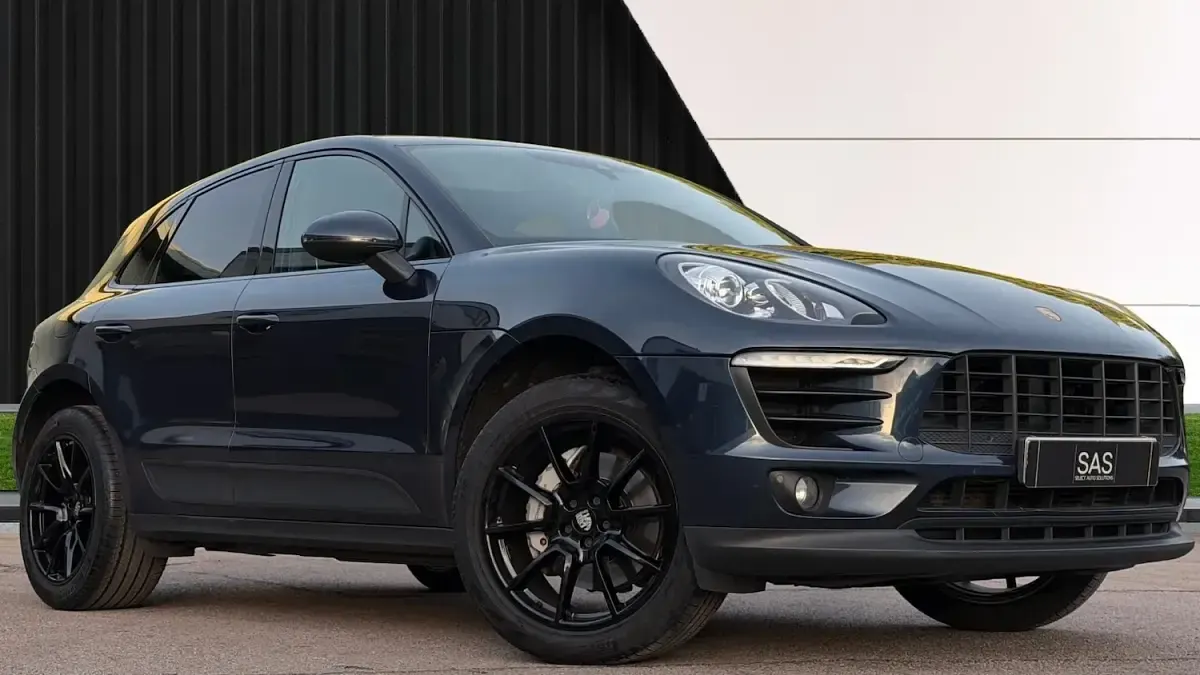 Used Porsche Macan S 2015 Blue SUV