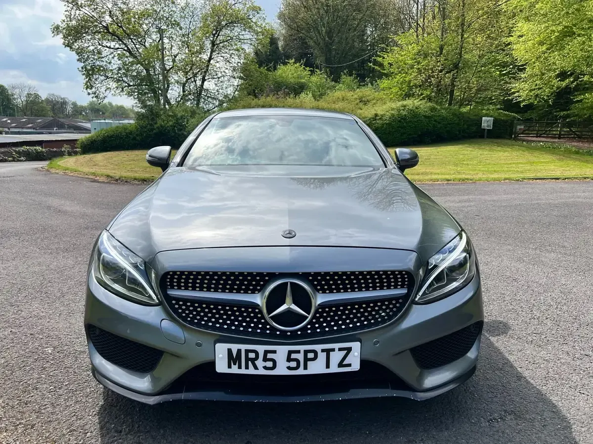 Used Mercedes C220 AMG line 2017 Grey Coupe