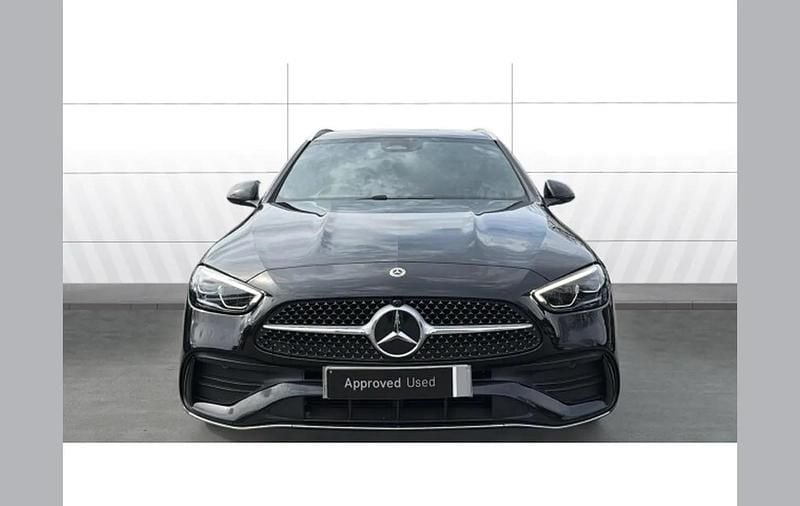 Used Mercedes C200 AMG line 200 HP (147 kW) 2025 Black Estate