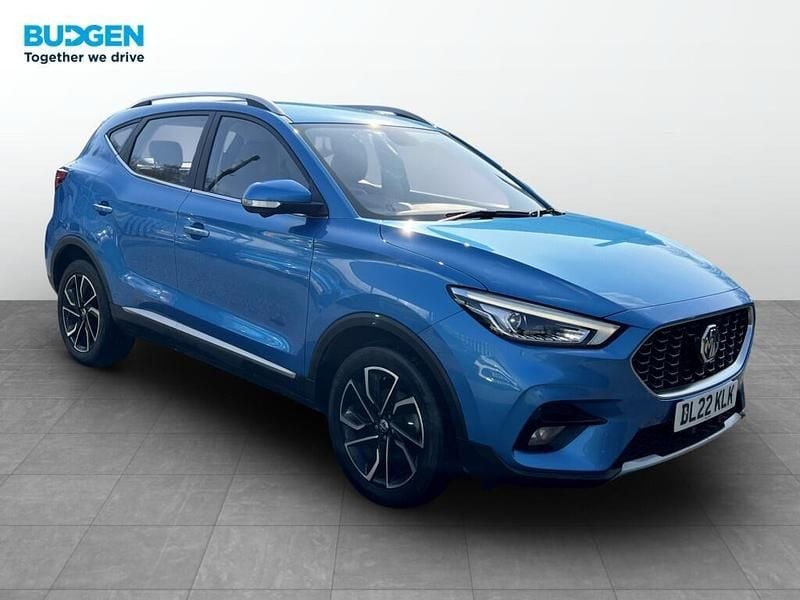 Used MG ZS Exclusive 106 HP (77 kW) 2022 Blue SUV