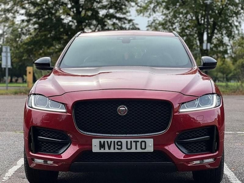 Used Jaguar F-Pace R-Sport 2019 Red SUV