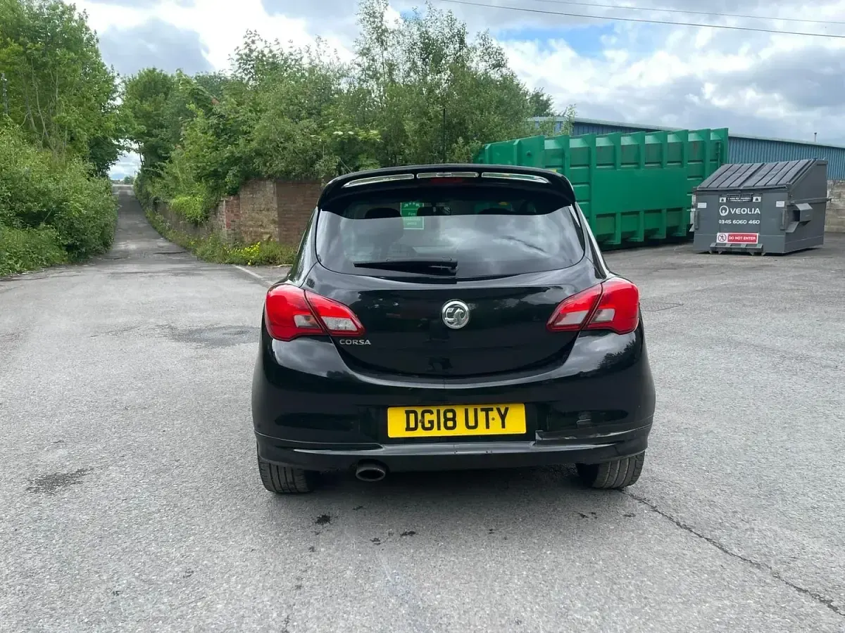 Used Vauxhall Corsa Edition 2018 Black Hatchback