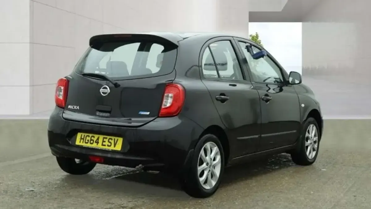 Used Nissan Micra Acenta 80 HP (58 kW) 2014 Black Hatchback